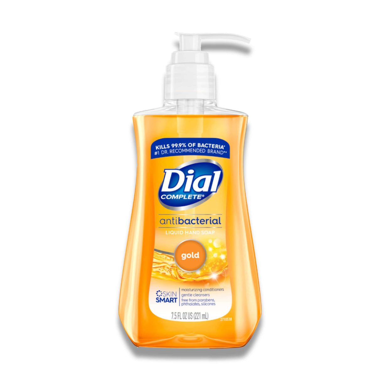 Dial - Gold Antibacterial Hand Soap with Moisturizing Cream - 7.5 Oz - 12 Pack