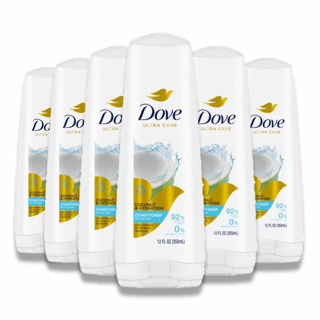 Dove - Coconut & Hydration Conditioner  12 oz - 6 Pack