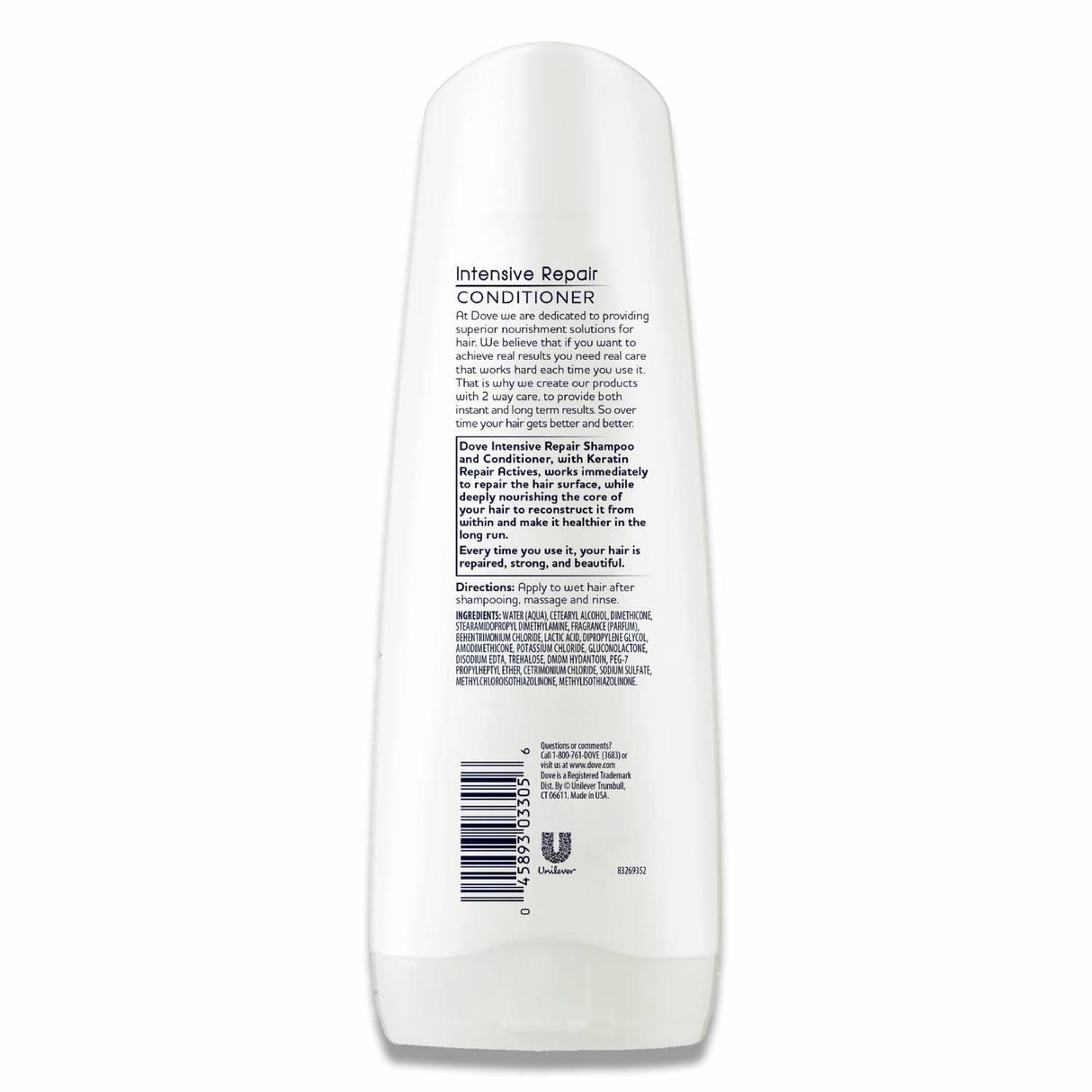 Dove - Nourishing Solutions Intensive Repair Conditioner - 12 Oz - 6 Pack