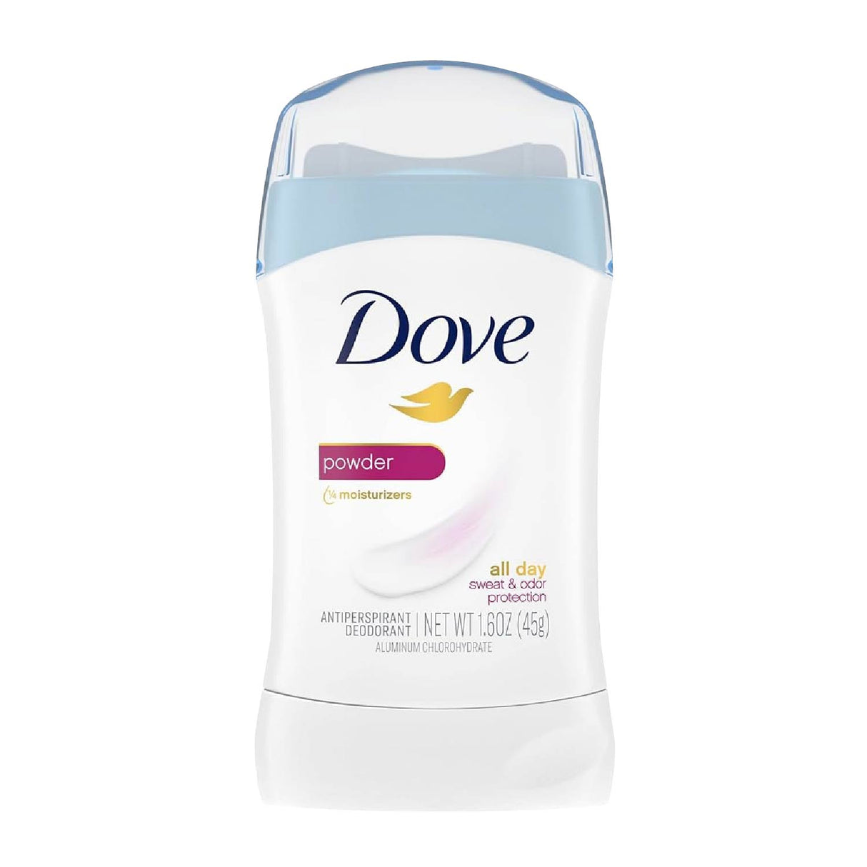 Dove Beauty Powder 24-Hour Invisible Solid Antiperspirant & Deodorant Stick 1.6 oz- 12 Pack