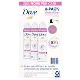 Dove - Clear Finish Antiperspirant Spray - 3 Ct Each