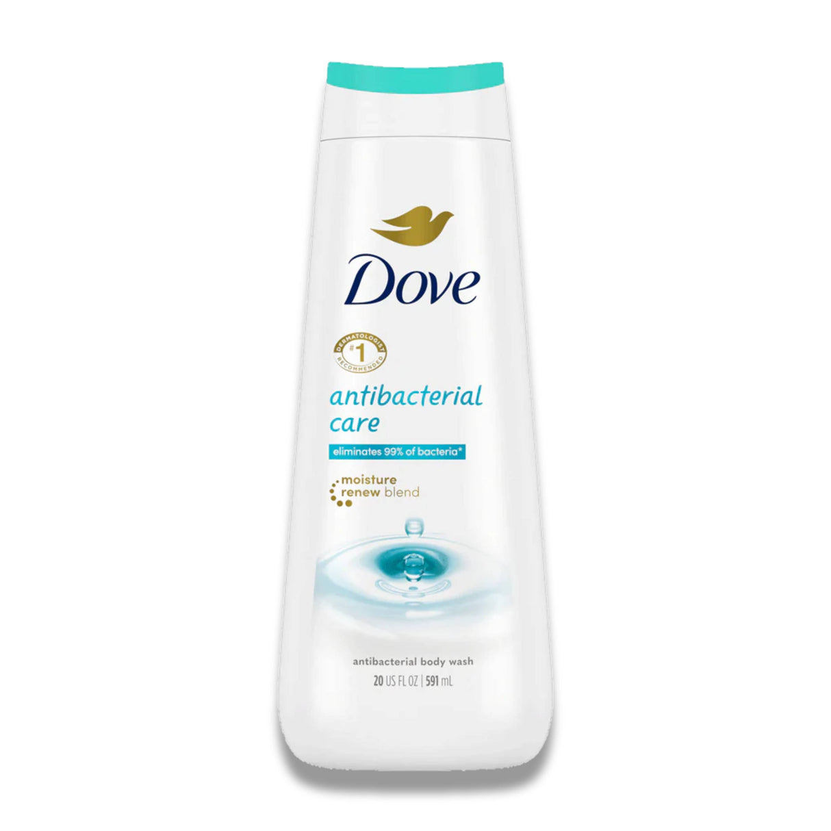 Dove - Antibacterial Care & Protect Body Wash - 20 Oz - 4 Pack