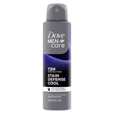 Dove -  Men+Care 72-Hour Stain Defense Dry Spray Antiperspirant & Deodorant Cool - 3.8 Oz - 12 Pack