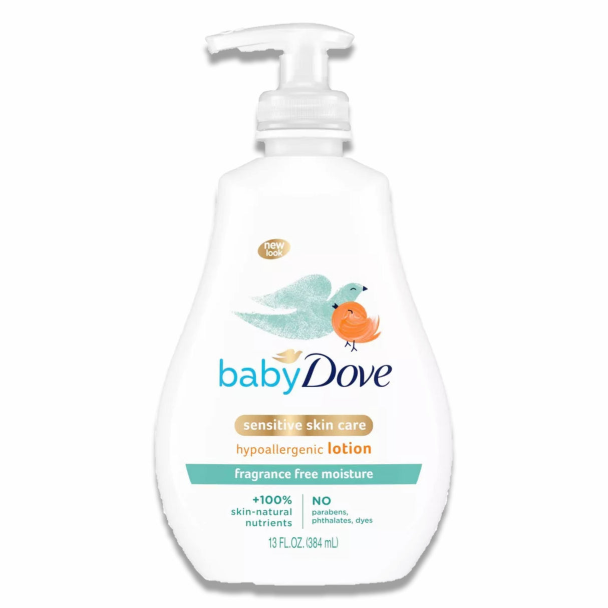 Baby Dove - Sensitive Moisture Fragrance-Free Lotion - 13 Oz - 4 Pack