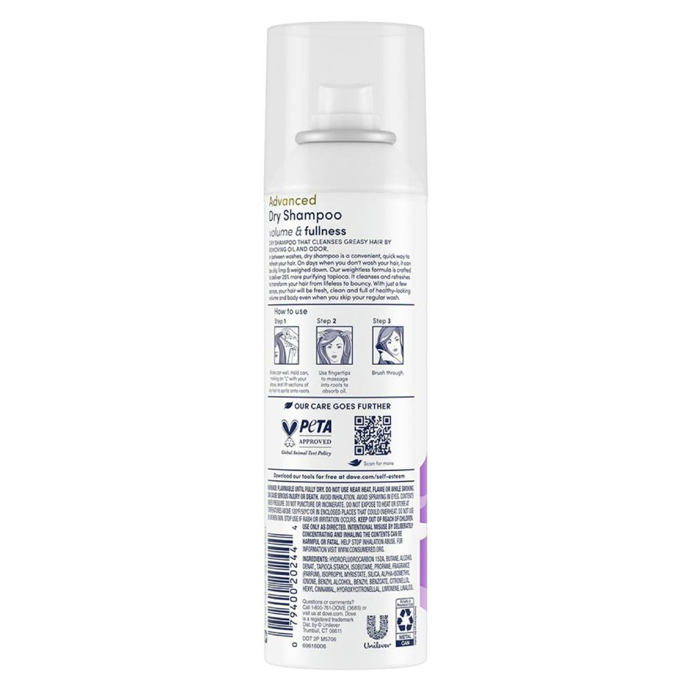 Dove - Refresh Plus Care Volume And Fullness Dry Shampoo - 5 Oz - 12 Pack