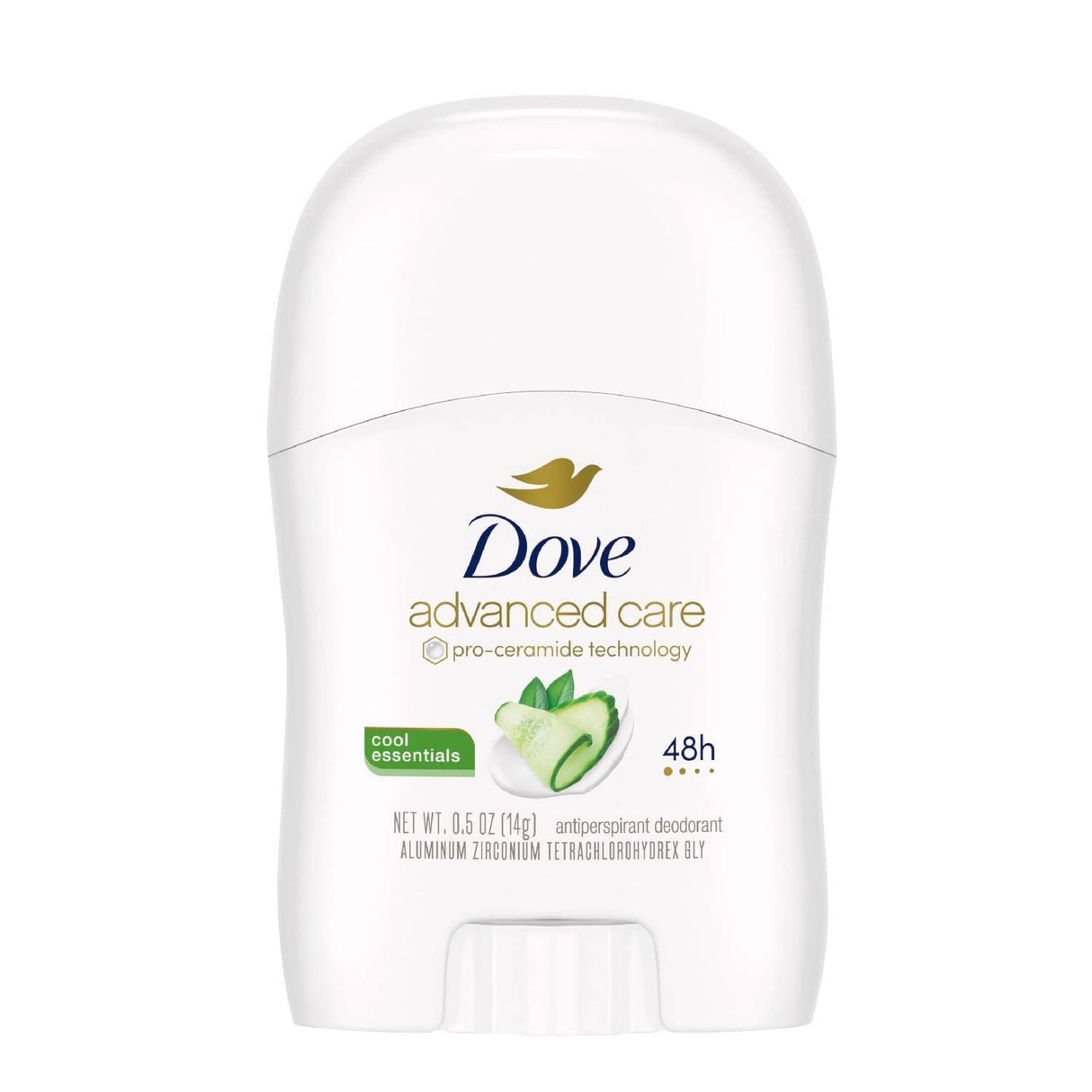 Dove Advanced Care Cool Essentials Antiperspirant Deodorant, 0.5 Oz - 36 Pack - Travel Size