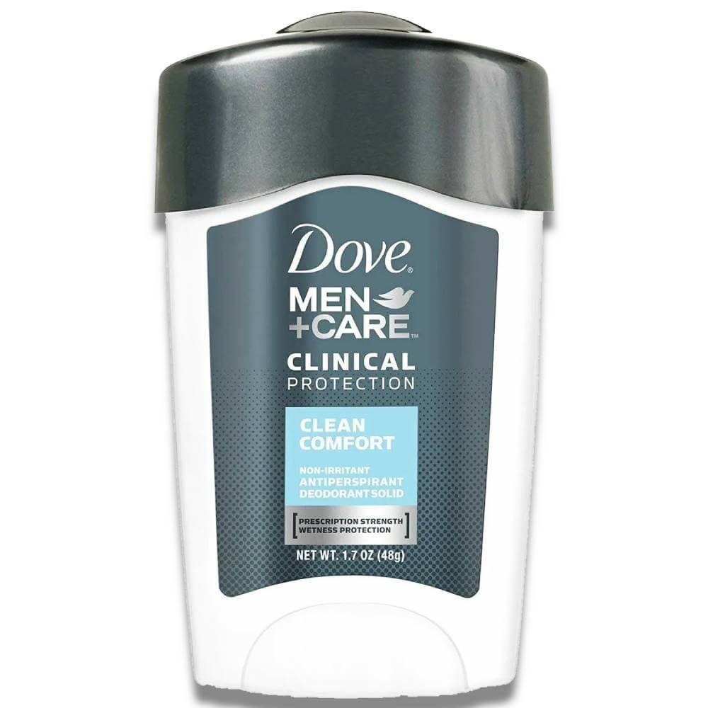 Dove Antiperspirant Deodorant Stick - Clean Comfort - 1.7 oz - 24 Pack Contarmarket