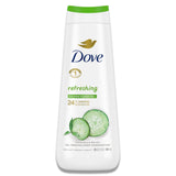 Dove - Body Wash Cucumber and Green Tea - 20 Oz - 4 Pack