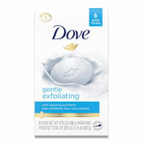 Dove Beauty Bar, Gentle Exfoliating W/ Mild Cleanser 6 Pack Ea 3.75 oz - 12 Pack (72ct)