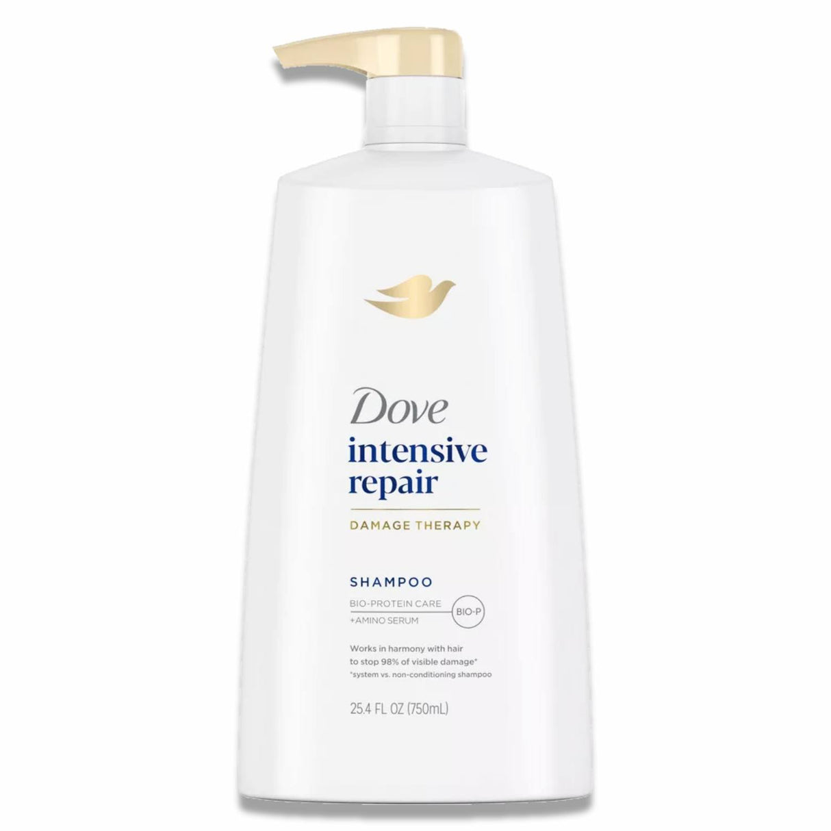 Dove - Beauty Intensive Repair Shampoo - 25.4 Oz - 4 Pack