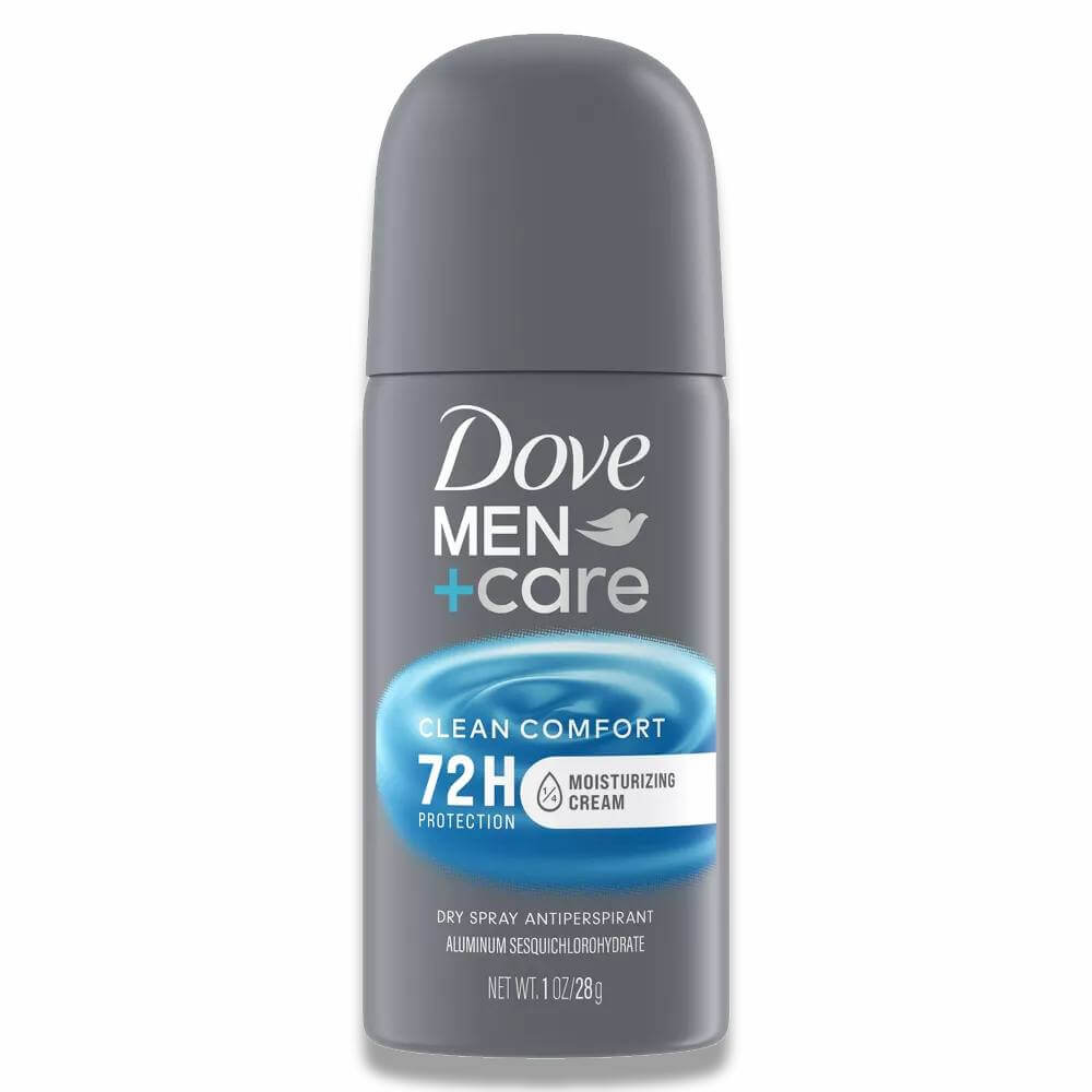 Dove Men+Care Clean Comfort Antiperspirant Dry Spray - 1 Oz - 24 Pack Contarmarket