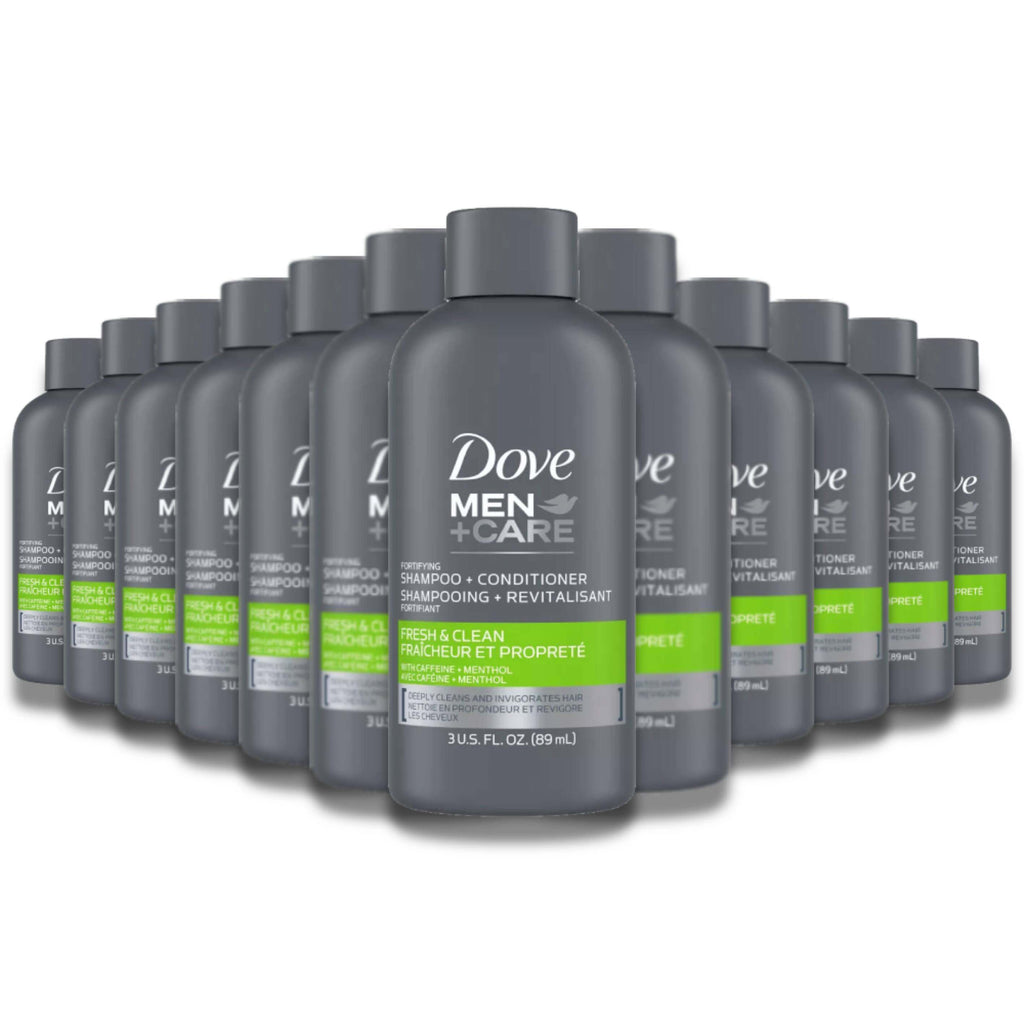 Dove Men+Care 2-in-1 Shampoo - 3 Oz - 12 Pack Contarmarket