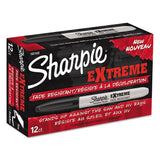 Sharpie - Extreme Marker, Fine Point, Black - 12 ct