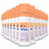 Dry Idea - Anti-Perspirant and Deodorant, Unscented - 3.25 Oz - 12 Pack