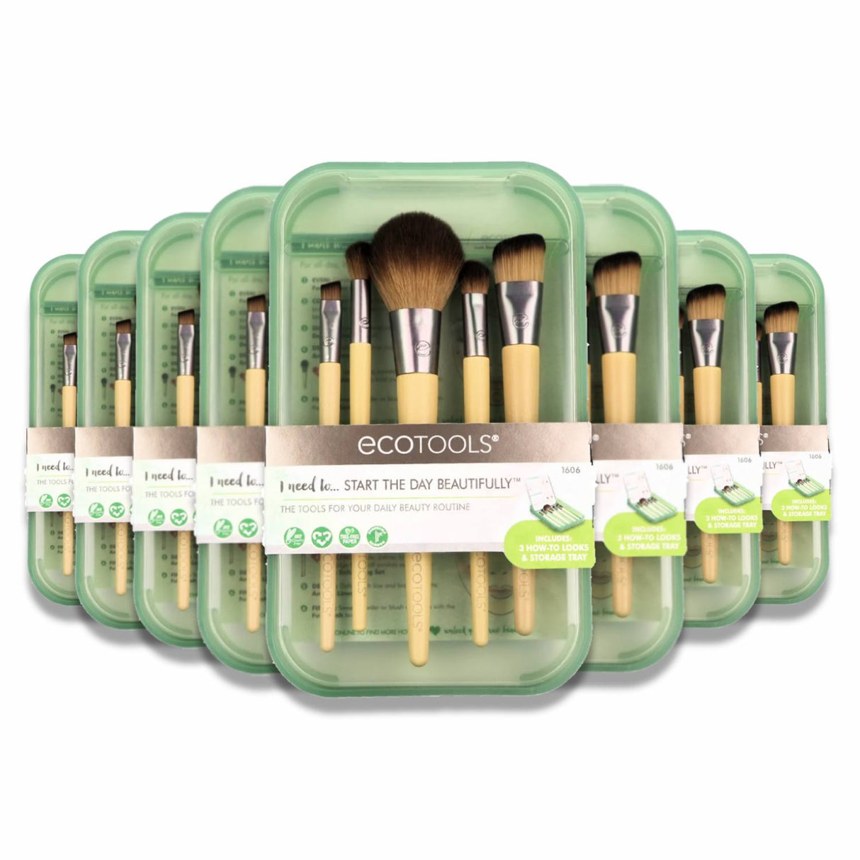 EcoTools - BStart The Day Beautifully Kit - 8 Pack