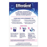 Efferdent - Retainer & Denture Cleaner Tablets Complete Clean - 126 Ct - 6 Pack