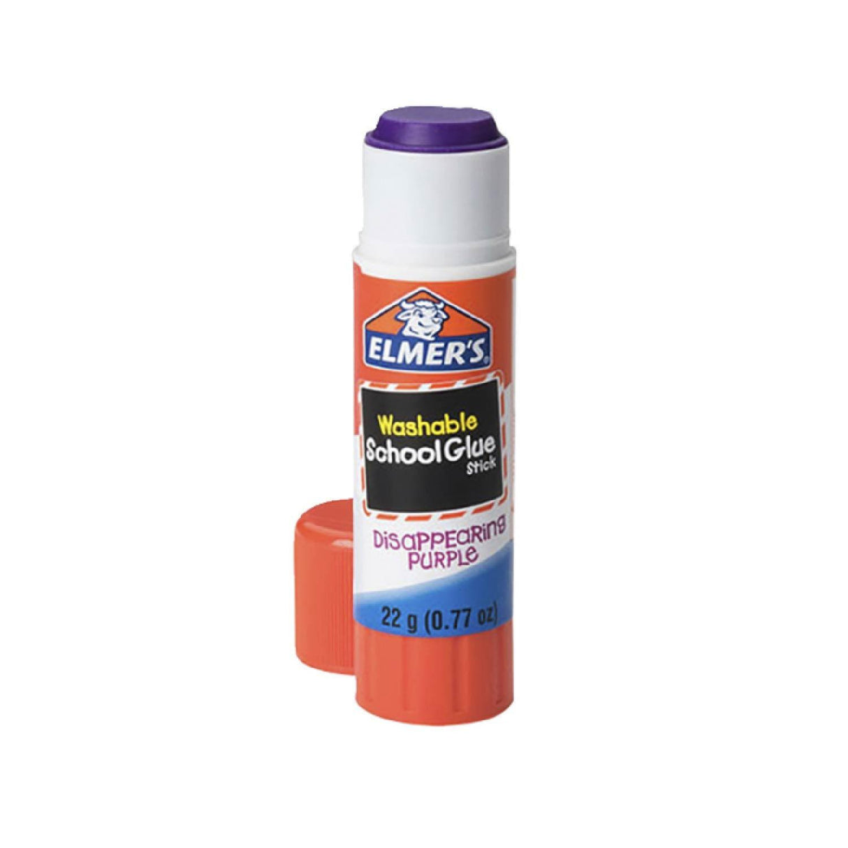 Elmer's - Washable Liquid School Glue White Disappearing Purple Stick - Twin Pack - 12 Pack