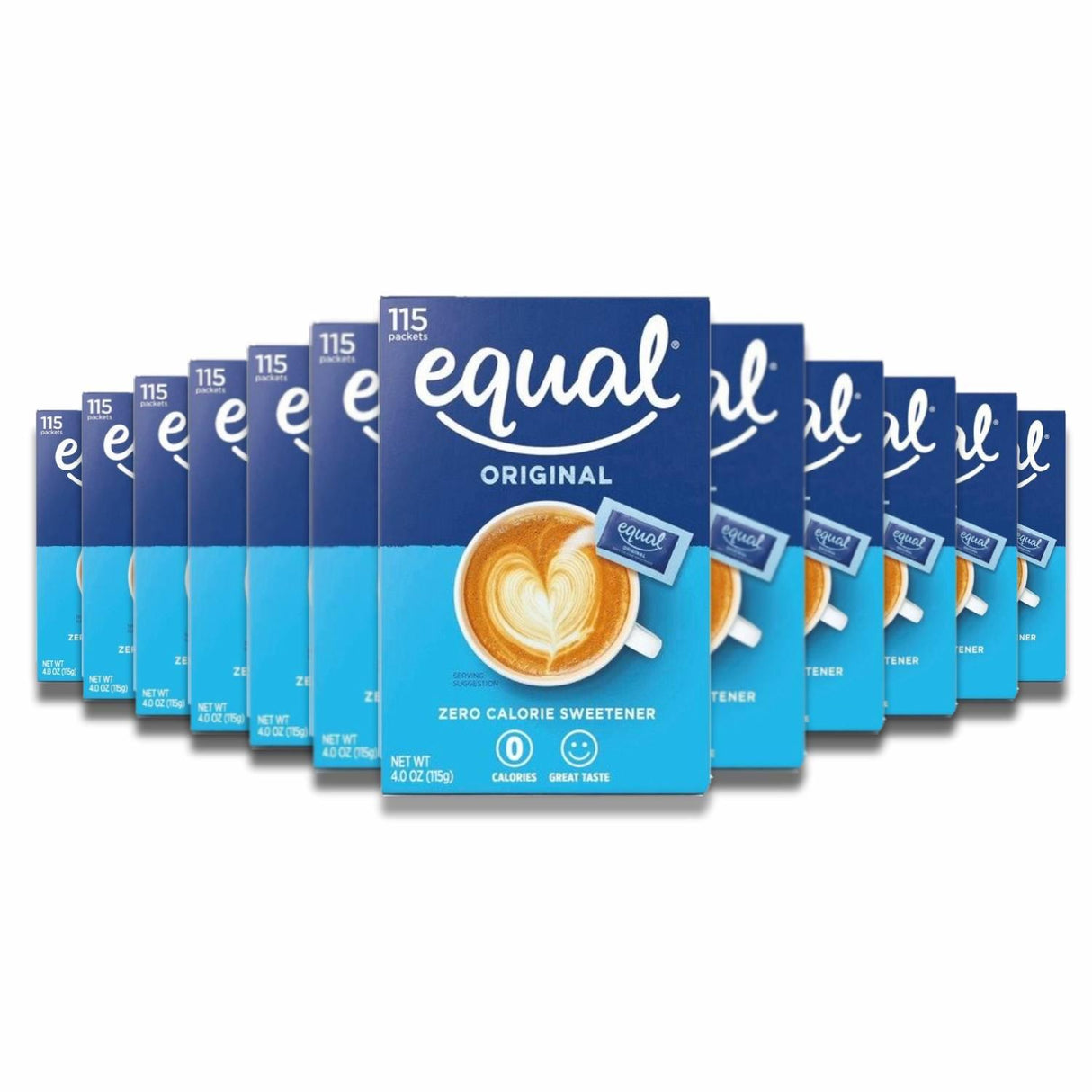 Equal - Zero Calorie Sweetener - 115 Count - 12 Pack