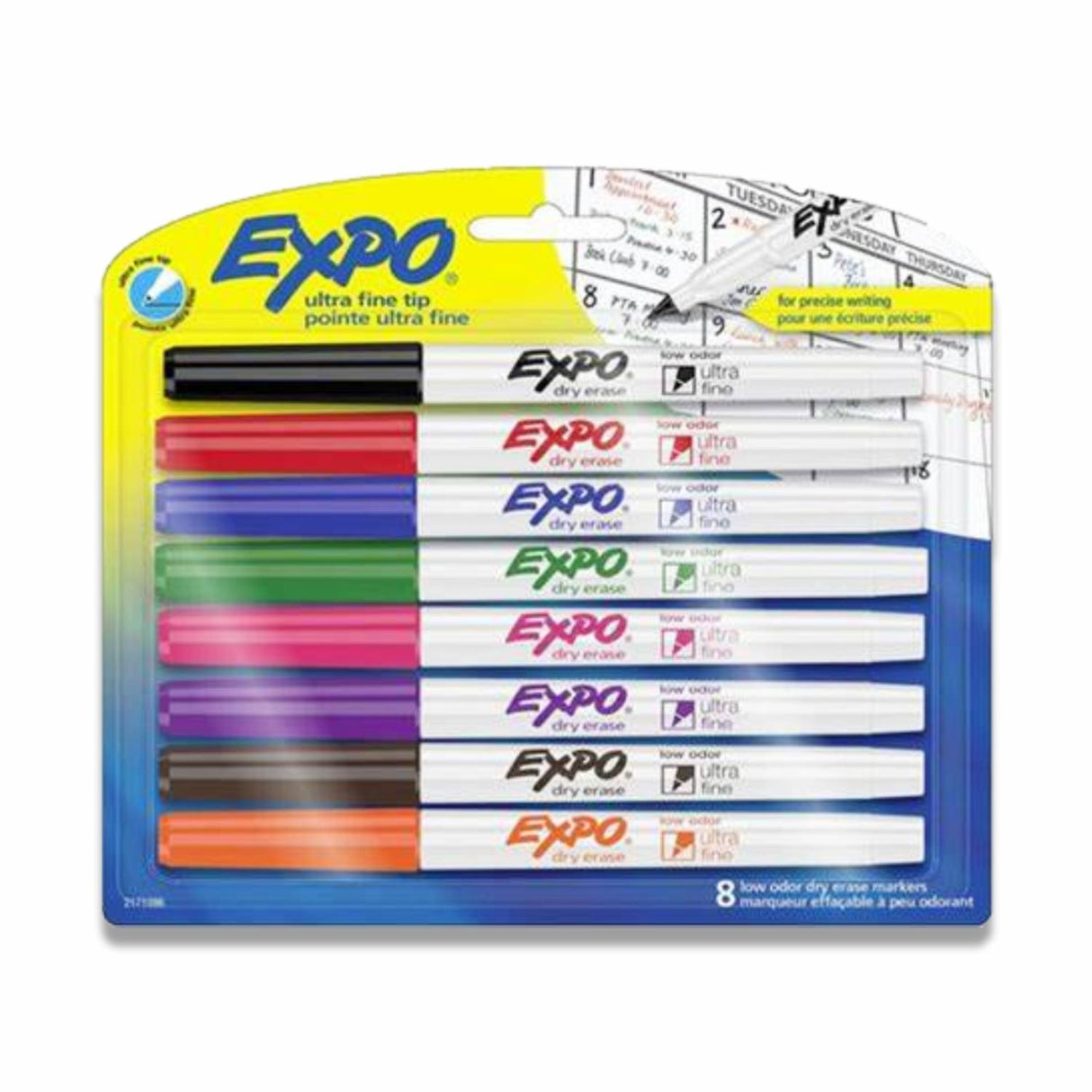 Expo - Ultra Fine Tip Dry Erase Markers Multicolor - 8 Count - 48 Pack