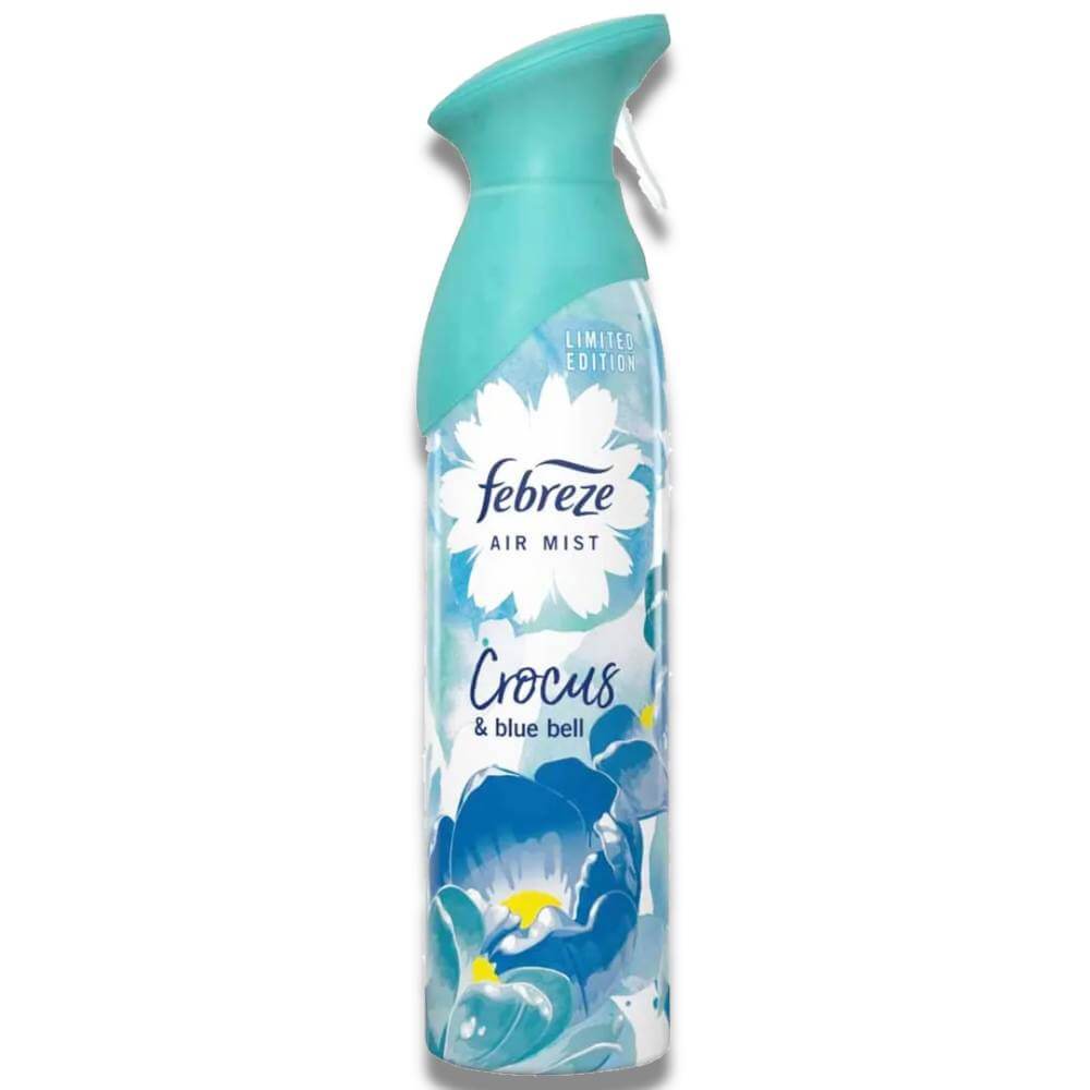 Febreze Air Freshener Spray, Crocus and Bluebell - 300 ml - 6 Pack Contarmarket