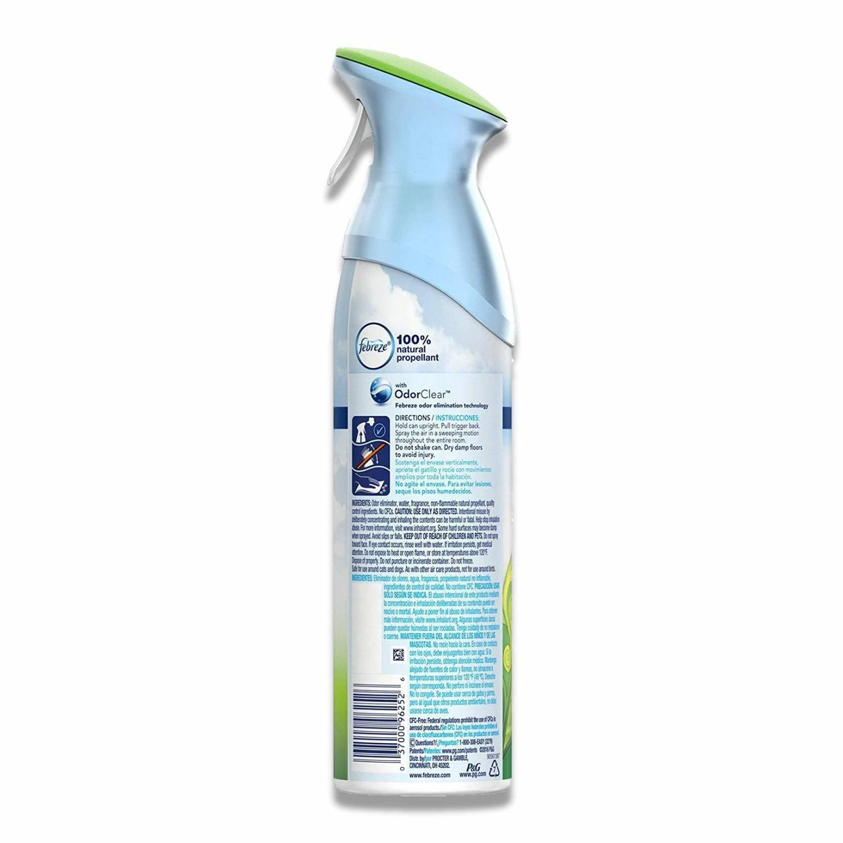 Febreze -Air Refresher, Gain Original Scent with New OdorClear Technology - 8.8 Oz - 6 Pack