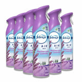 Febreze - Odor-Fighting Air Freshener, Mediterranean Lavender - 8.8 Oz - 6 Pack