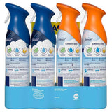 Febreze - Air Effects Odor-Eliminating Air Freshener Hawaiian Aloha, Ocean, Aerosol Can - 8.8 Oz - 4 Pack