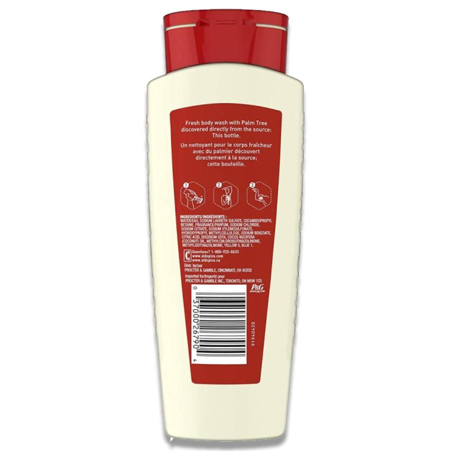 Old Spice - Fresh Collection Fiji Scent Men's Body Wash - 16 Oz - 4 Pack