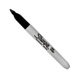 Sharpie - The Original Black Plastic Barrel Fine Point Permanent Marker - 1 ct - 48 Pack