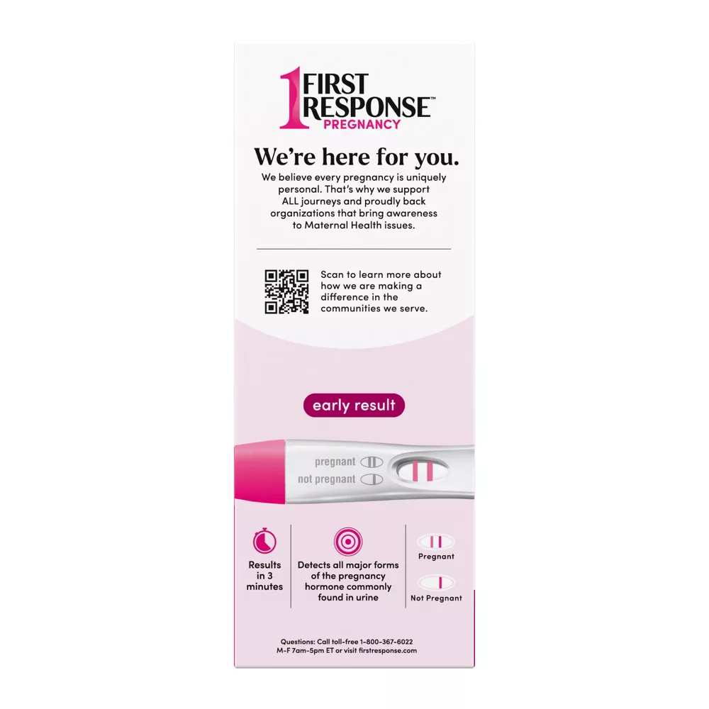First Response Early Response Pregnancy Test, 2 Count - 12 Pack