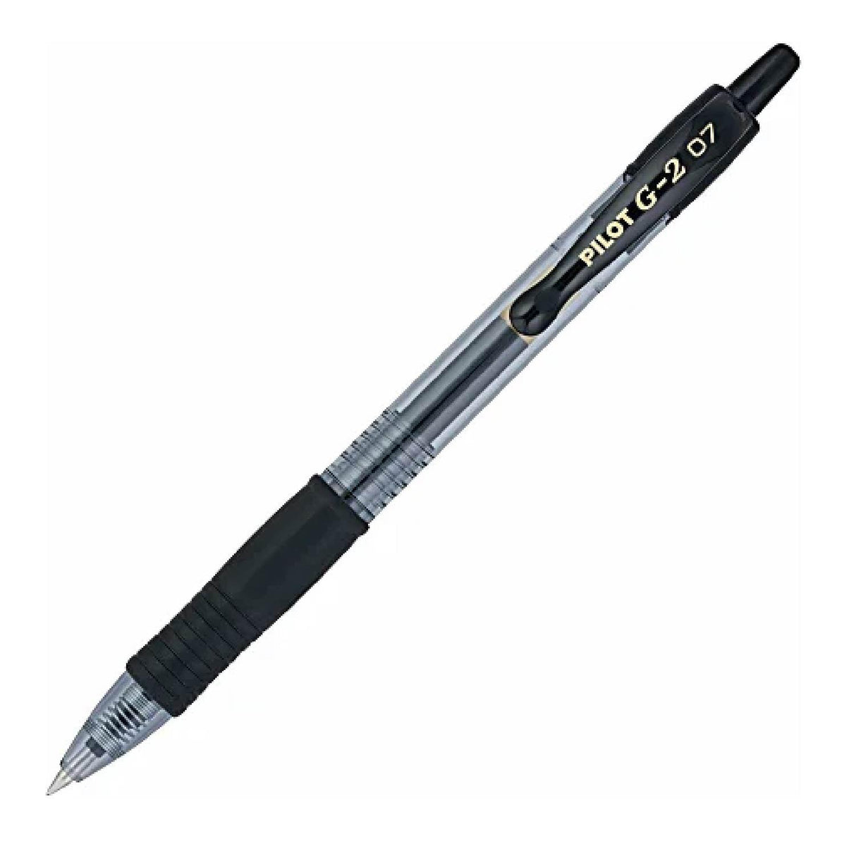 Pilot G2 Premium Retractable Gel Ink Pen Refillable Black Ink .7mm 2 ct ea - 12 Pack