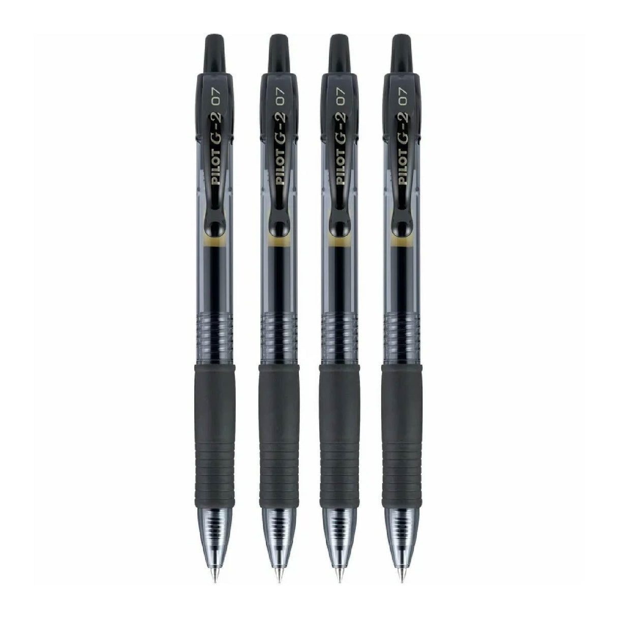 Pilot G2 Premium Retractable Gel Ink Rolling Ball Pen Fine Point Black 4 ea - 12 Pack