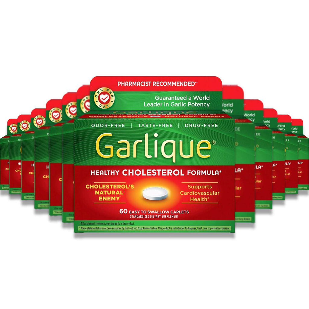 Garlique Standardized Dietary Supplement Caplets 60 Ct 24 Pack Contarmarket