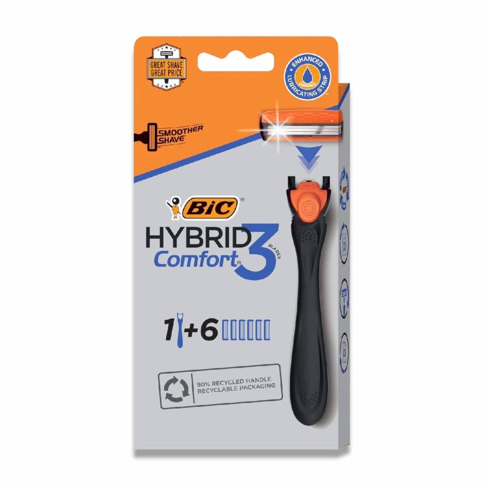 BiC - Hybrid Advance for Men, Shaver System - 1 Ea - 12 Pack