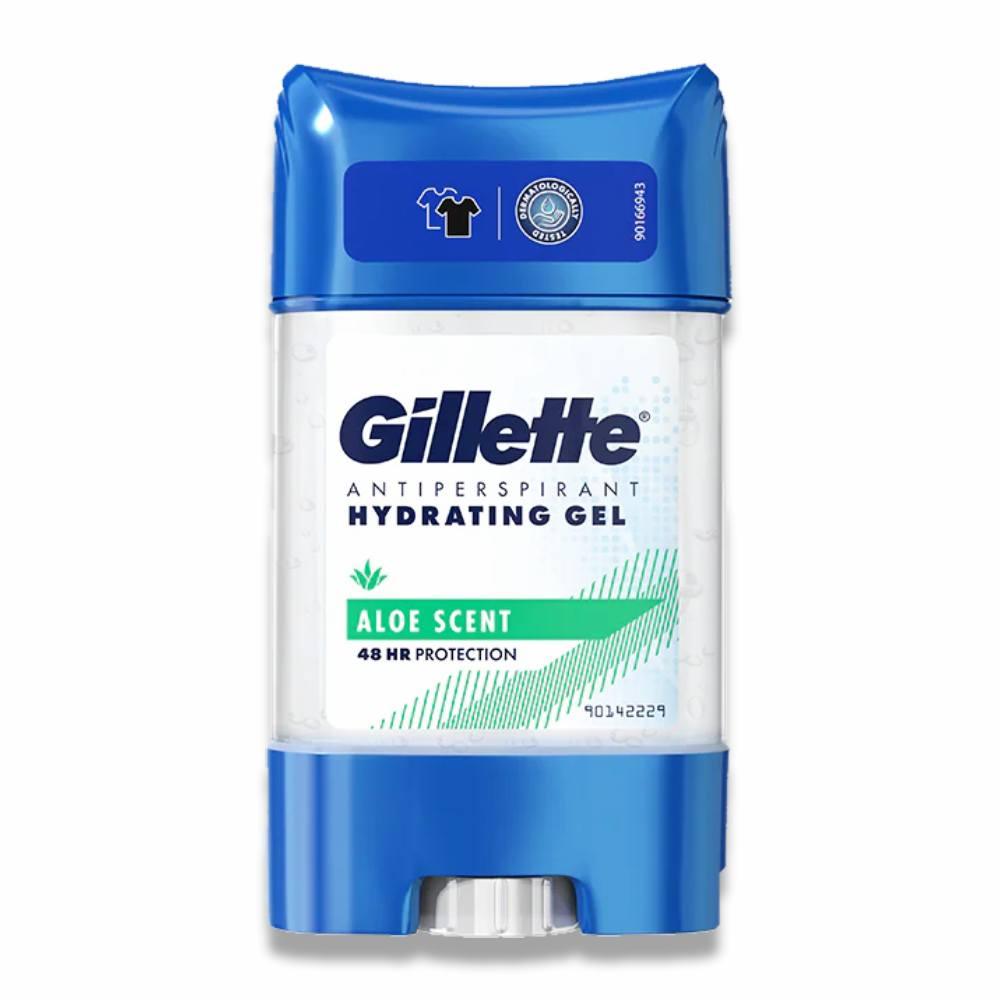 Gillette - Aloe Scent 48H Protection Anti Perspirant Hydrating Gel - 70ml - 6 Pack