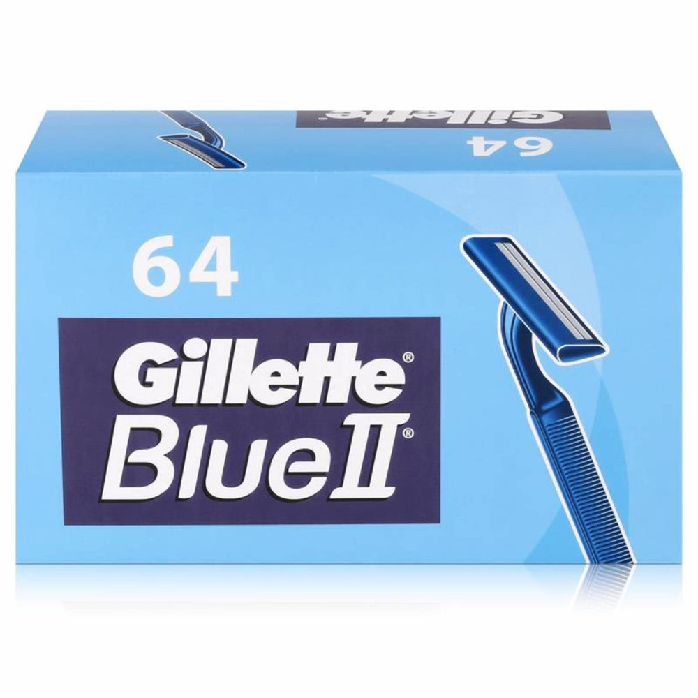 Gillette - Blue II Disposable Shaver - 64 Count Each