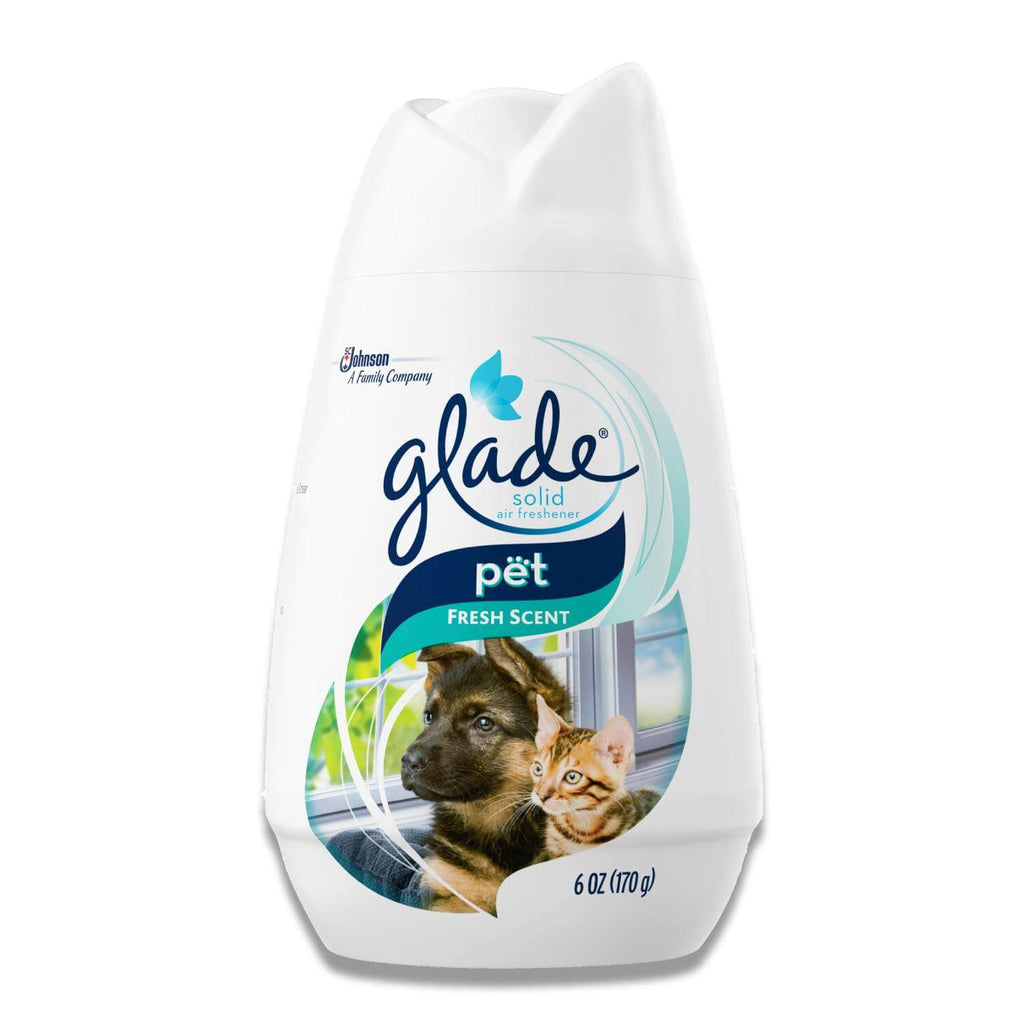 Glade Solid Air Freshener, Pet Fresh Scent - 6 Oz - 12 Pack Contarmarket