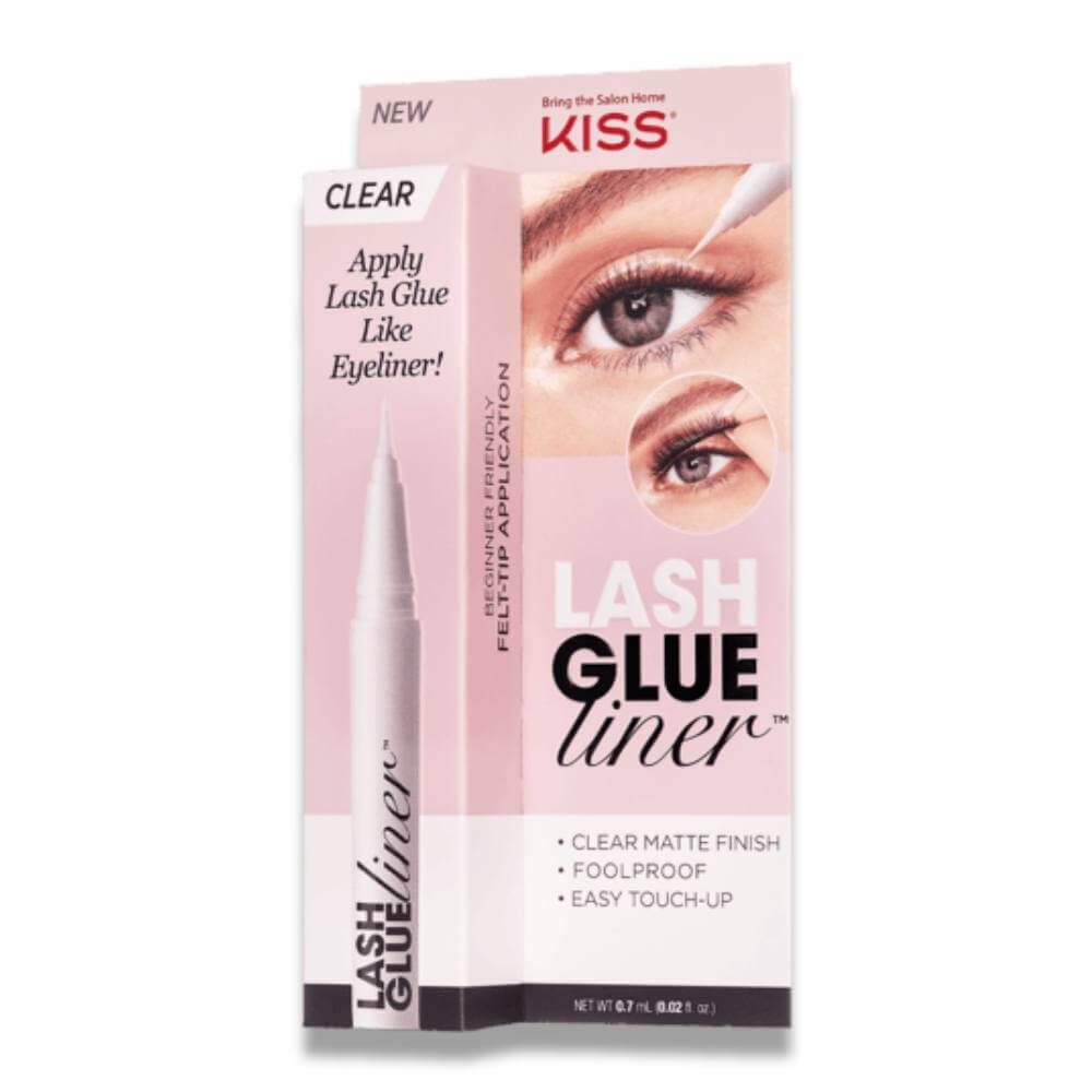 Kiss Lash Glue Liner Clear 0.02 Oz 12 Pack Contarmarket