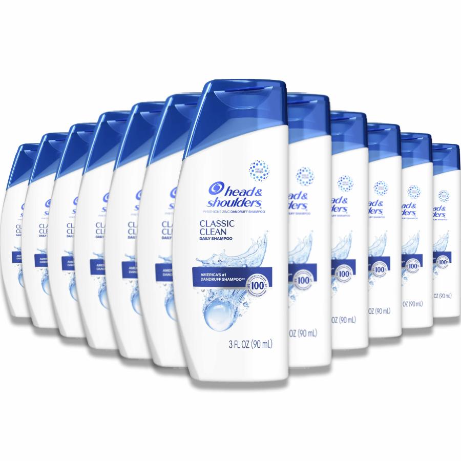 Head & Shoulders - Classic Clean Dandruff Shampoo - 3 Oz - 24 Pack