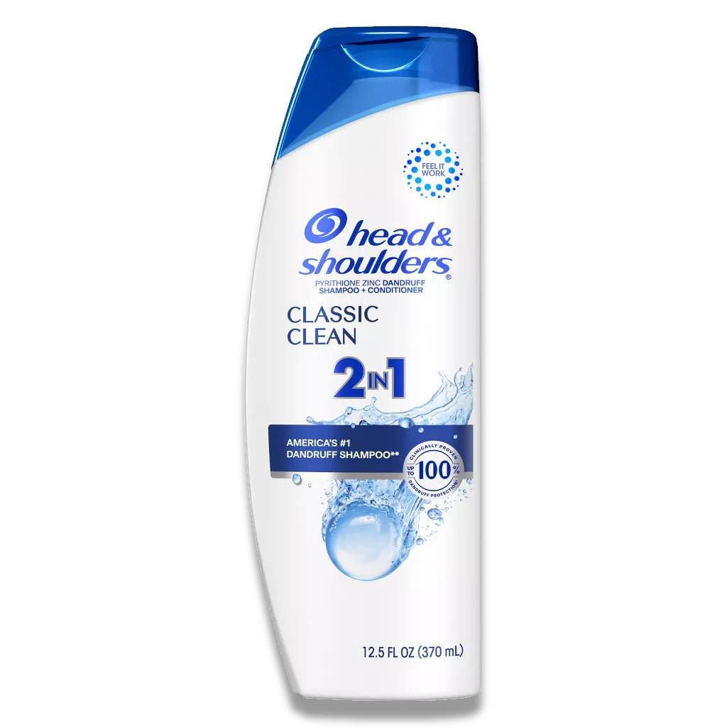 Head & Shoulders - Classic Clean 2-in-1 Dandruff Shampoo + Conditioner  12.5 Oz - 6 Pack