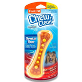 Hartz Chew 'n Clean Dental Duo Dog Toy - Medium, Color May Vary, 6 Pack Contarmarket