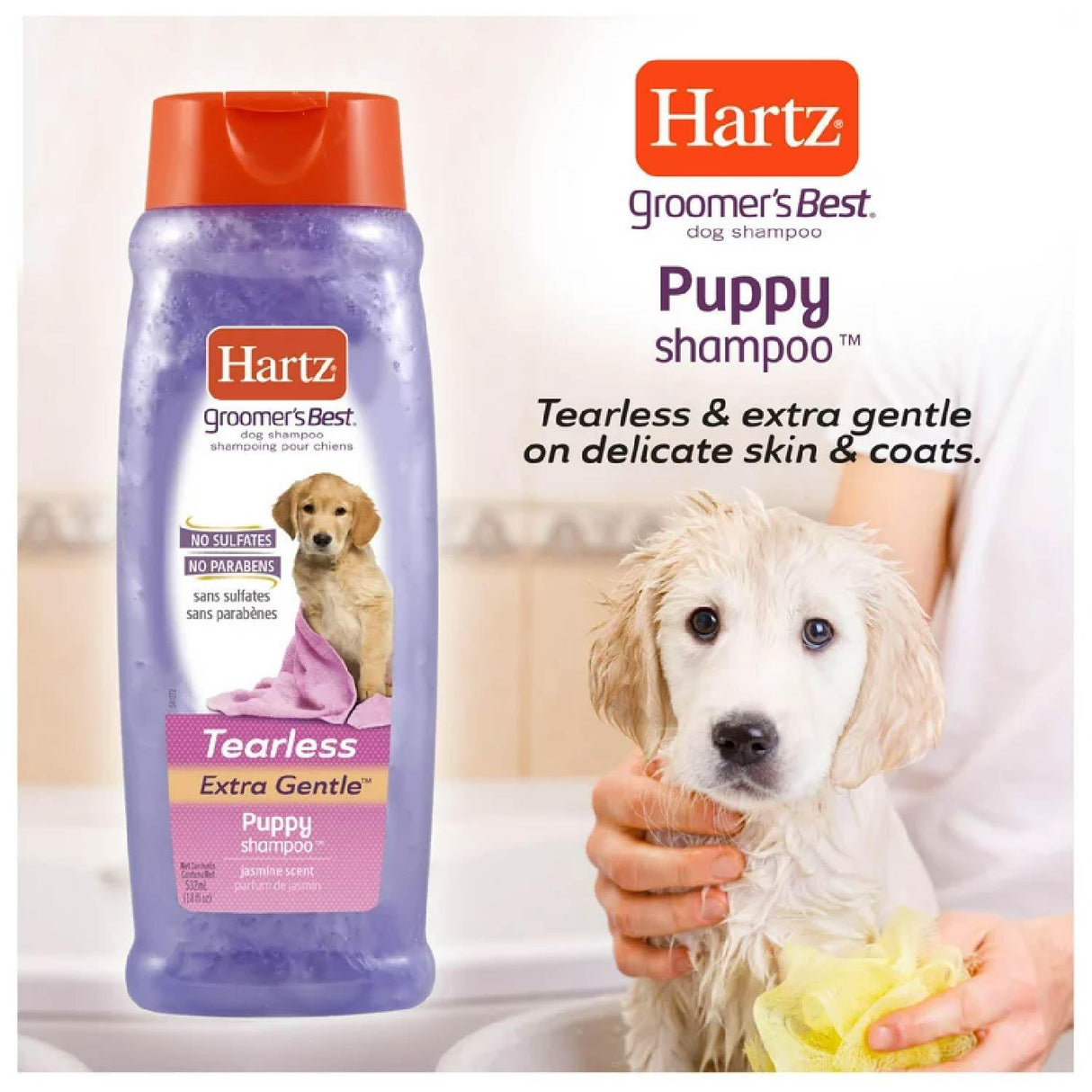 Hartz Groomer's Best Puppy Shampoo  18 oz - 12 Pack