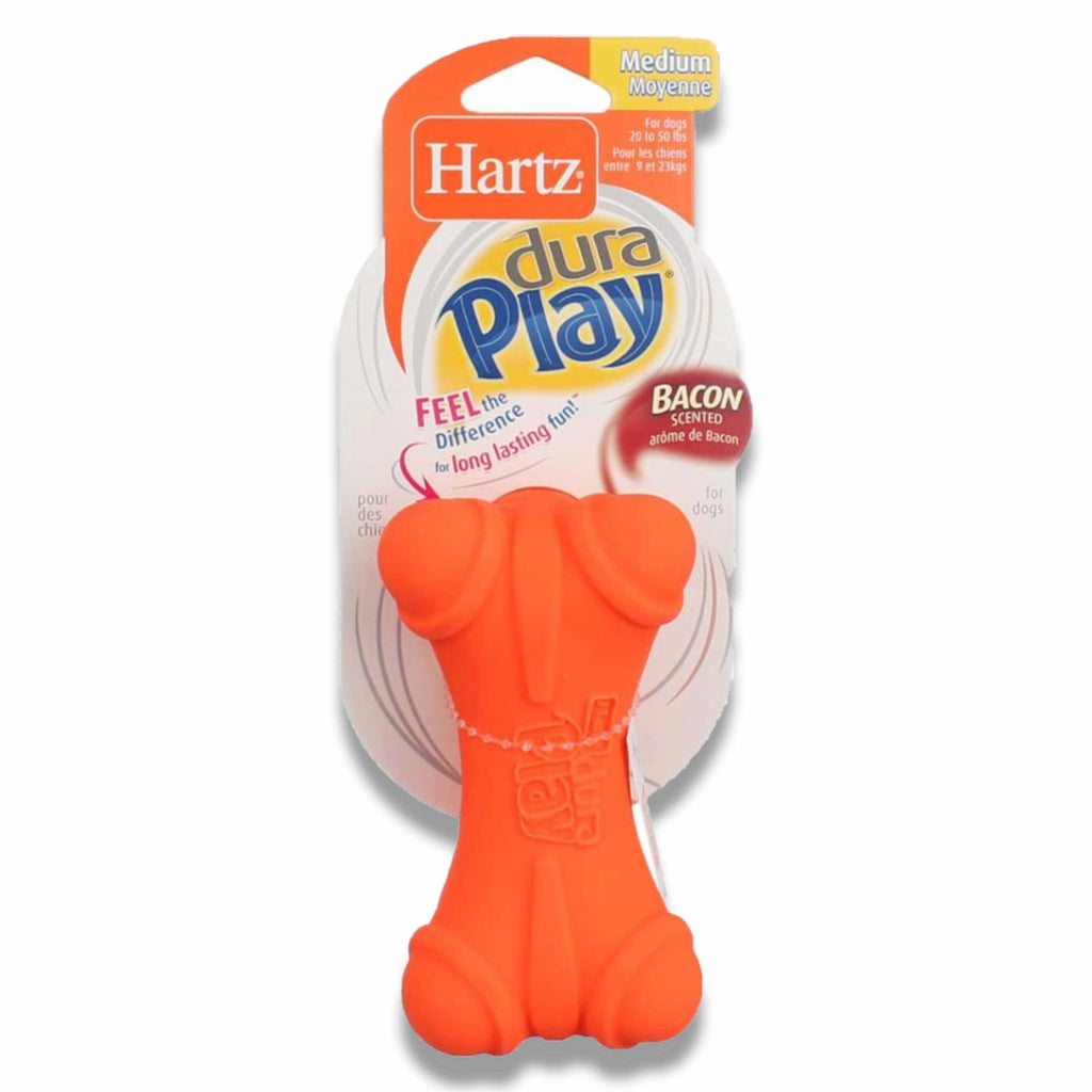 Hartz Dura Play Medium Dog Bone - Assorted Colors, 12 Pack Contarmarket
