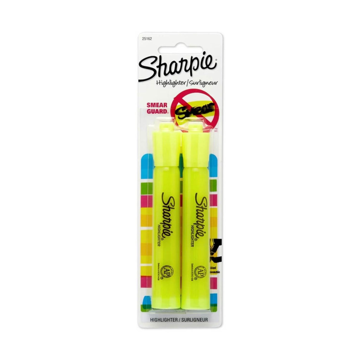 Sharpie Fluorescent Yellow Highlighters 2 ct ea  - 12 Pack