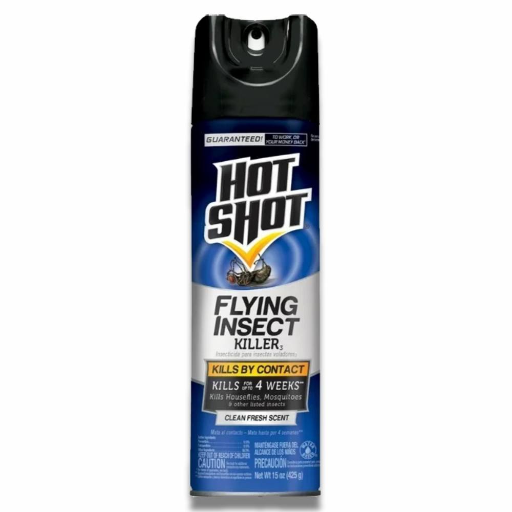 Hot Shot Flying Insect Killer Spray 15 Oz 12 Pack Contarmarket