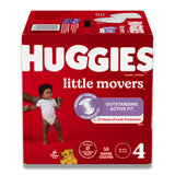 Huggies -  Little Movers Baby Diapers, Size 4 - 58 Ct Each