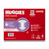 Huggies -  Little Movers Baby Diapers, Size 4 - 58 Ct Each