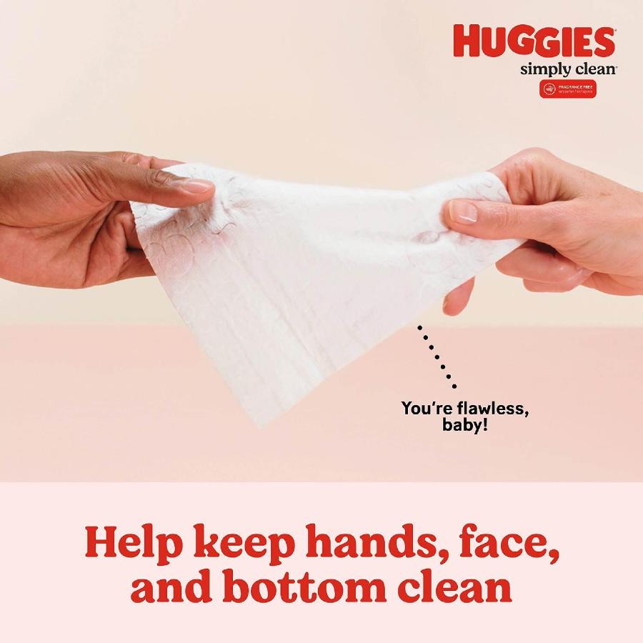 Huggies Baby Wet Wipes, All Over Clean - 56 ct each - 10 Packs