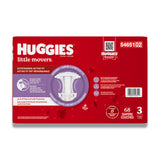 Huggies - Little Movers Baby Diapers, Size 3 - 68 Ct Each