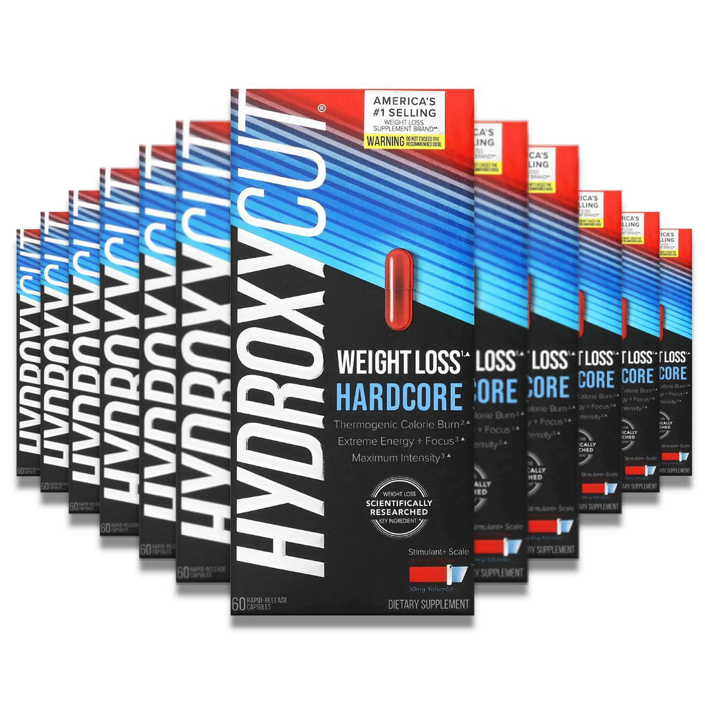 Hydroxycut Weight Loss Hardcore Capsules - Rapid Release, 60 Ct - 12 Pack Contarmarket